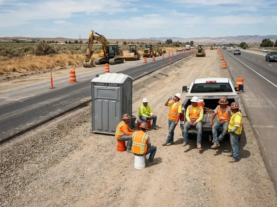 highway-road-construction-crew-007 — frequently asked questions, Porta Potty and Restroom Rentals in Weyers Cave, VA